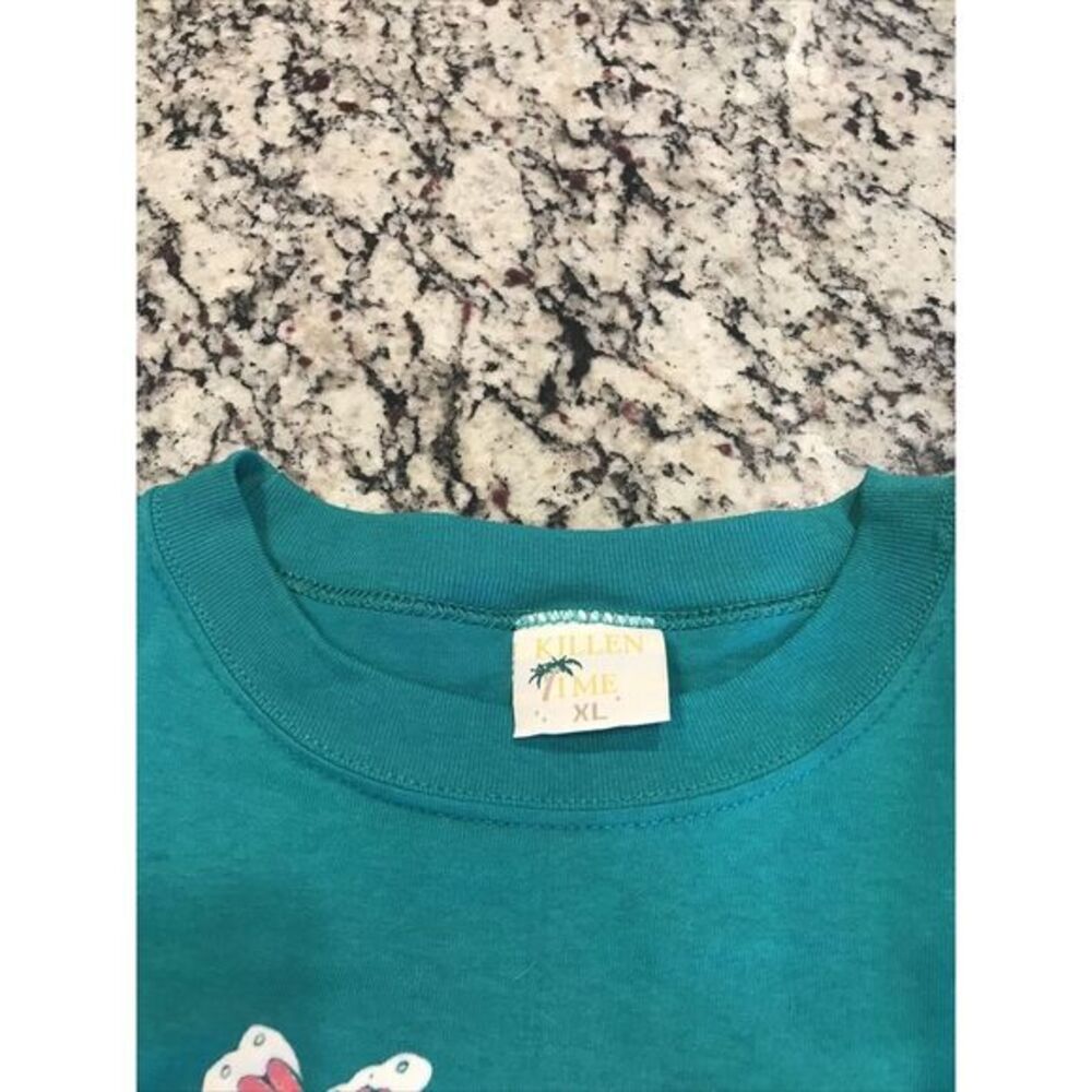 Vintage Plant T shirt Women's XL Gardening 90's single stitch Killen Time Tag - Picture 4 of 7
